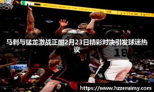 马刺与猛龙激战正酣2月23日精彩对决引发球迷热议