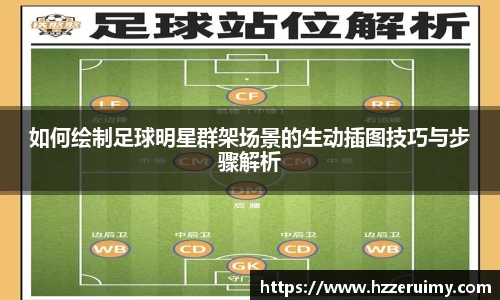 如何绘制足球明星群架场景的生动插图技巧与步骤解析